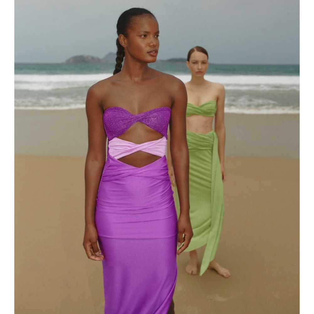 New with tags Baobab Ola Maxi Strapless Dress
